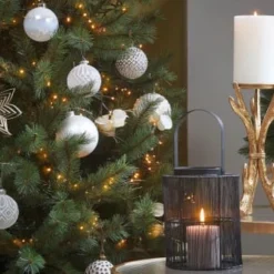 House Of Seasons Bougeoirs Chandelier En Métal Doré H31.5 -Bougeoirs Soldes Magasin chandelier en metal dore h31 5 2