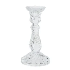 Wadiga Bougeoirs Chandelier En Verre Taillé H24cm