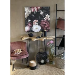 Pirouette Paris Bougeoirs Chandelier Palmier Doré Avec Singe Noir H19cm -Bougeoirs Soldes Magasin chandelier palmier dore avec singe noir h19cm 2