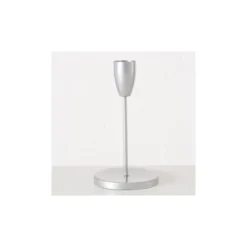 Wadiga Bougeoirs Chandeliers De Table Argentés - Lot De 3 -Bougeoirs Soldes Magasin chandeliers de table argentes lot de 3 3