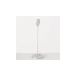 Wadiga Bougeoirs Chandeliers De Table Argentés - Lot De 3 -Bougeoirs Soldes Magasin chandeliers de table argentes lot de 3 4