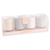 Maisons Du Monde Bougies Coffret 4 Lumignons En Verre Motifs Géométriques 200g -Bougeoirs Soldes Magasin coffret 4 lumignons en verre motifs geometriques 200g 1000 11 22 174108 2