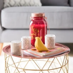 Maisons Du Monde Bougies Coffret 4 Lumignons En Verre Motifs Géométriques 200g -Bougeoirs Soldes Magasin coffret 4 lumignons en verre motifs geometriques 200g 1000 11 22 174108 3