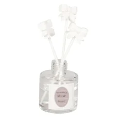 Maisons Du Monde Senteurs Coffret Bougie Parfumée 50g Et Diffuseur De Parfum Musc 30 ML -Bougeoirs Soldes Magasin coffret bougie parfumee 50g et diffuseur de parfum musc 30 ml 1000 13 32 186418 4