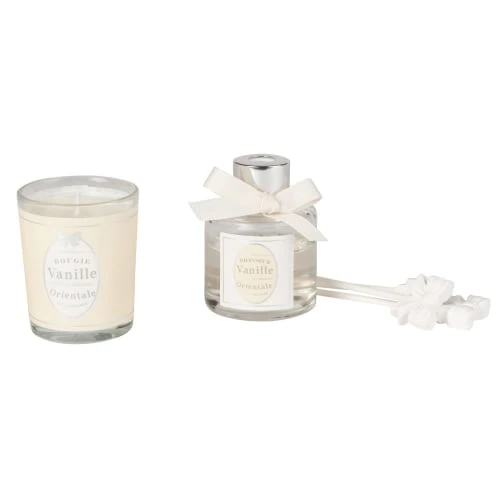 Maisons Du Monde Senteurs Coffret Bougie Parfumée 50g Et Diffuseur De Parfum Vanille Orientale 30 ML 4 Maisons Du Monde Senteurs Coffret Bougie Parfumée 50g Et Diffuseur De Parfum Vanille Orientale 30 ML – Image 2