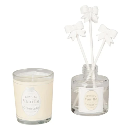 Maisons Du Monde Senteurs Coffret Bougie Parfumée 50g Et Diffuseur De Parfum Vanille Orientale 30 ML 5 Maisons Du Monde Senteurs Coffret Bougie Parfumée 50g Et Diffuseur De Parfum Vanille Orientale 30 ML – Image 3