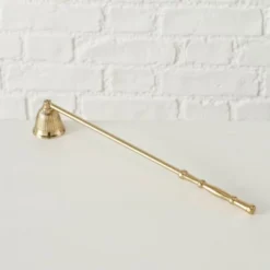 Wadiga Bougeoirs Éteignoir à Bougie Doré - 30cm -Bougeoirs Soldes Magasin eteignoir a bougie dore 30cm 1