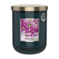 Heart And Home Bougies Grande Bougie Pois De Senteur