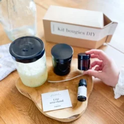 Little Pots Kit 2 Bougies Parfumées DIY -Bougeoirs Soldes Magasin kit 2 bougies parfumees diy 2