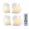 Sirius Bougies Lot 4 écureuils LED En Cire Et Télécommande -Bougeoirs Soldes Magasin lot 4 ecureuils led en cire et telecommande
