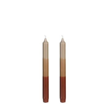 Mica Decorations Lot De 2 Bougies Longue En Stéarine Grises 7 Mica Decorations Lot De 2 Bougies Longue En Stéarine Grises – Image 5