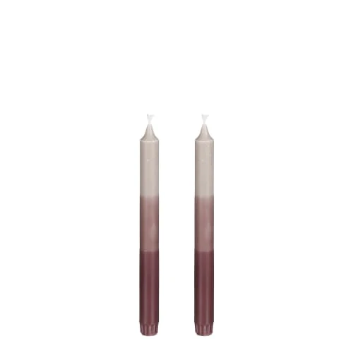 Mica Decorations Lot De 2 Bougies Longue En Stéarine Violettes 3 Mica Decorations Lot De 2 Bougies Longue En Stéarine Violettes