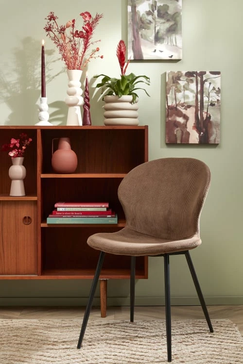 Mica Decorations Lot De 3 Bougies Conique Torsadée En Couleur Bordeaux H25 4 Mica Decorations Lot De 3 Bougies Conique Torsadée En Couleur Bordeaux H25 – Image 2