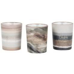 Maisons Du Monde Lot De 3 Bougies Parfumées En Verre Imprimé (3x45g) 5 Maisons Du Monde Lot De 3 Bougies Parfumées En Verre Imprimé (3x45g) -Bougeoirs Soldes Magasin lot de 3 bougies parfumees en verre imprime 3x45g 1000 1 32 227172 2