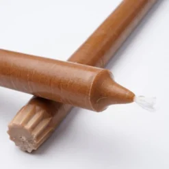 Mica Decorations Lot De 6 Bougies Longue En Stéarine Brun Clair 8 Mica Decorations Lot De 6 Bougies Longue En Stéarine Brun Clair -Bougeoirs Soldes Magasin lot de 6 bougies longue en stearine brun clair 2