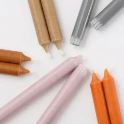 Mica Decorations Lot De 6 Bougies Longue En Stéarine Grises 9 Mica Decorations Lot De 6 Bougies Longue En Stéarine Grises -Bougeoirs Soldes Magasin lot de 6 bougies longue en stearine grises 3