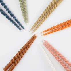 Mica Decorations Lot De 6 Bougies Longue Torsadées Crèmes 10 Mica Decorations Lot De 6 Bougies Longue Torsadées Crèmes -Bougeoirs Soldes Magasin lot de 6 bougies longue torsadees cremes 3