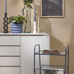 Mica Decorations Lot De 8 Bougies Longue Bleues 9 Mica Decorations Lot De 8 Bougies Longue Bleues -Bougeoirs Soldes Magasin lot de 8 bougies longue bleues 1