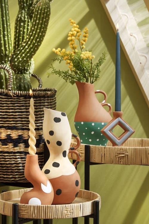 Mica Decorations Lot De 8 Bougies Longue Bleues 5 Mica Decorations Lot De 8 Bougies Longue Bleues – Image 3