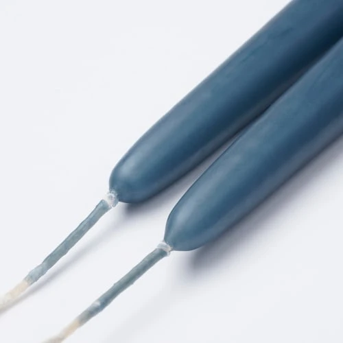 Mica Decorations Lot De 8 Bougies Longue Bleues 6 Mica Decorations Lot De 8 Bougies Longue Bleues – Image 4