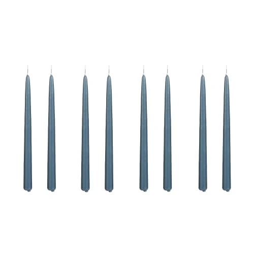 Mica Decorations Lot De 8 Bougies Longue Bleues 3 Mica Decorations Lot De 8 Bougies Longue Bleues