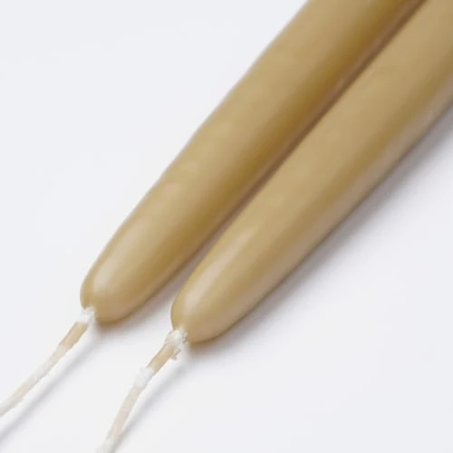 Mica Decorations Lot De 8 Bougies Longue Brun Clair 5 Mica Decorations Lot De 8 Bougies Longue Brun Clair – Image 3