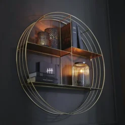 Maisons Du Monde Bougeoirs Lumignon En Verre Ajouré Noir Et Cuivré -Bougeoirs Soldes Magasin lumignon en verre ajoure noir et cuivre 1000 2 18 173079 3