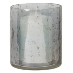 Maisons Du Monde Bougeoirs Lumignon En Verre Bullé Gris - Lot De 2 -Bougeoirs Soldes Magasin lumignon en verre bulle gris 1000 5 10 228298 2