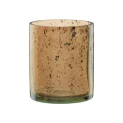 Maisons Du Monde Bougeoirs Lumignon En Verre Doré - Lot De 2