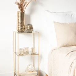 Maisons Du Monde Bougeoirs Lumignon Nénuphar En Nacre Blanche Et Métal Doré -Bougeoirs Soldes Magasin lumignon nenuphar en nacre blanche et metal dore 1000 16 20 212482 2