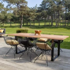 Now’s Home Bougies Maxi Bougie En Teck 30x18 -Bougeoirs Soldes Magasin maxi bougie en teck 30x18 3