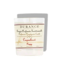 Durance Bougies Petite Bougie Parfumée Coquelicot -Bougeoirs Soldes Magasin petite bougie parfumee coquelicot 1