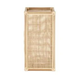 Maisons Du Monde Bougeoirs Photophore Cannage En Rotin