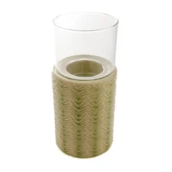 Sia Deco Bougeoirs Photophore En Céramique Totem H24cm