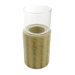 Sia Deco Bougeoirs Photophore En Céramique Totem H18cm -Bougeoirs Soldes Magasin photophore en ceramique totem h24cm