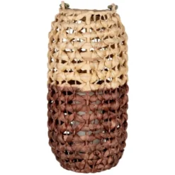 Maisons Du Monde Bougeoirs Photophore En Jacinthe D'eau Bicolore Beige Et Marron H37 -Bougeoirs Soldes Magasin photophore en jacinthe d eau bicolore beige et marron h37 1000 2 35 226765 2