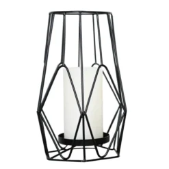 Sensei Maison Bougeoirs Photophore En Métal 25 Cm -Bougeoirs Soldes Magasin photophore en metal 25 cm 7