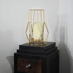 Sensei Maison Bougeoirs Photophore En Métal 25 Cm -Bougeoirs Soldes Magasin photophore en metal 25 cm 9