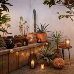 Maisons Du Monde Bougeoirs Photophore En Verre Et Métal Filaire Noir -Bougeoirs Soldes Magasin photophore en verre et metal filaire noir 1000 8 21 214123 3