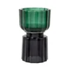 Maisons Du Monde Bougeoirs Photophore En Verre Noir Et Vert -Bougeoirs Soldes Magasin photophore en verre noir et vert 1000 5 15 227278 1