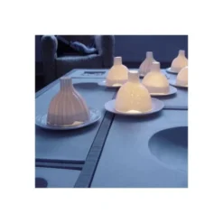 Tsé & Tsé Associées Bougeoirs Photophore Igloo De Nuit Lisse Porcelaine -Bougeoirs Soldes Magasin photophore igloo de nuit lisse porcelaine 6