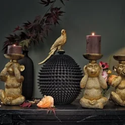 Maisons Du Monde Bougeoirs Photophores (x3) En Polyrésine Dorée -Bougeoirs Soldes Magasin photophores x3 en polyresine doree 1000 12 29 226554 2