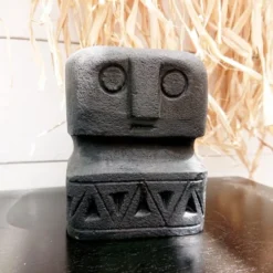 My Bliss Home Bougeoirs Porte Bougie En Grès L8 X H9 X P8 Cm -Bougeoirs Soldes Magasin porte bougie en gres l8 x h9 x p8 cm 1