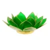 Mani Bhadra Bougeoirs Porte Bougie Fleur De Lotus Vert Et Or -Bougeoirs Soldes Magasin porte bougie fleur de lotus vert et or 4