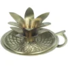 Ixia Bougeoirs Porte Bougie Fleur En Laiton -Bougeoirs Soldes Magasin porte bougie fleur en laiton