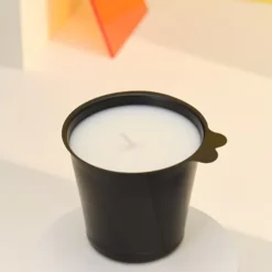 Bougies La Française Bougies Recharge Bougie Parfumée Bleu Monoï -Bougeoirs Soldes Magasin recharge bougie parfumee bleu monoi 3