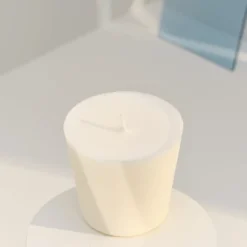 Bougies La Française Bougies Recharge Bougie Parfumée Nuage De Musc -Bougeoirs Soldes Magasin recharge bougie parfumee nuage de musc 2