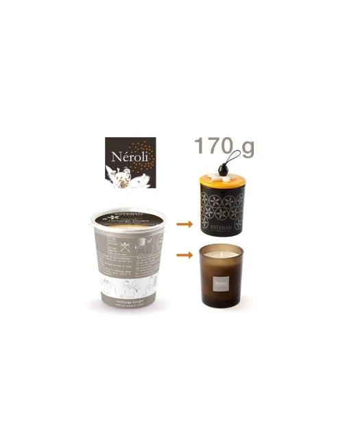 Esteban Bougies Recharge Pour Bougie Parfumée Néroli 4 Esteban Bougies Recharge Pour Bougie Parfumée Néroli – Image 2