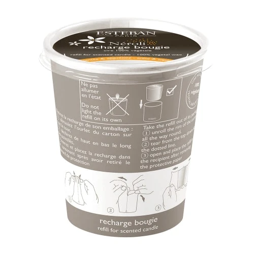 Esteban Bougies Recharge Pour Bougie Parfumée Néroli 3 Esteban Bougies Recharge Pour Bougie Parfumée Néroli