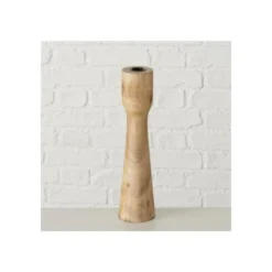 Wadiga Bougeoirs Set De 2 Chandeliers En Bois De Mangue -Bougeoirs Soldes Magasin set de 2 chandeliers en bois de mangue 11